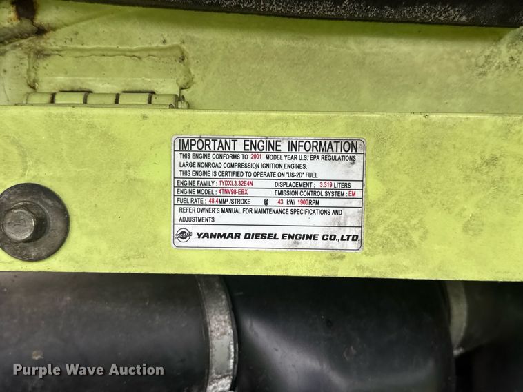 image for item DV4033 Yanmar B7E excavator