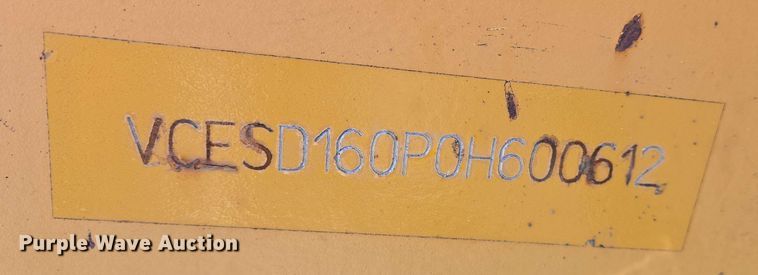 image for item DW7004 2015 Volvo SD160 single drum vibratory roller