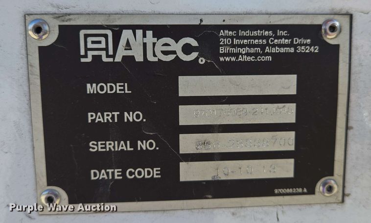 image for item DW7007 2014 Ford F550 XL Super Duty bucket truck