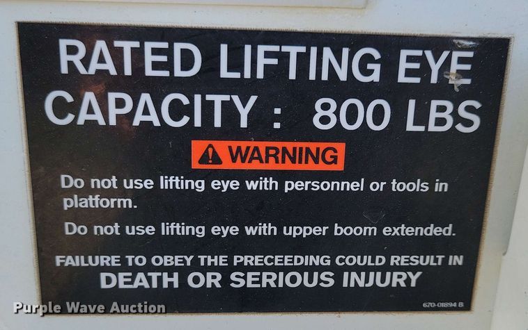 image for item DX6962 2012 Dodge 5500 bucket truck