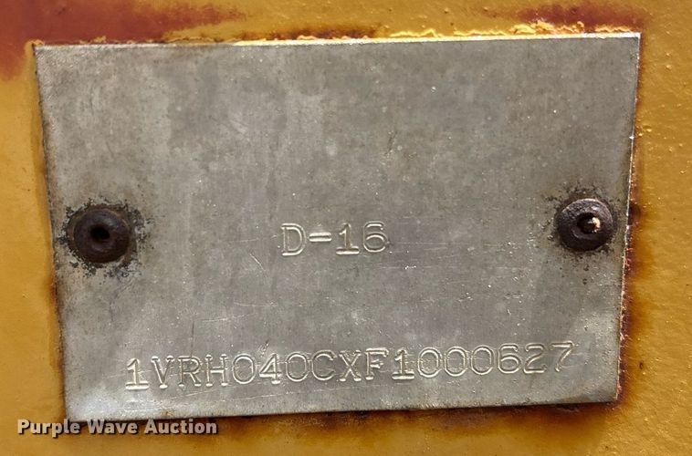 image for item DY2490 1985 Vermeer M455A trencher