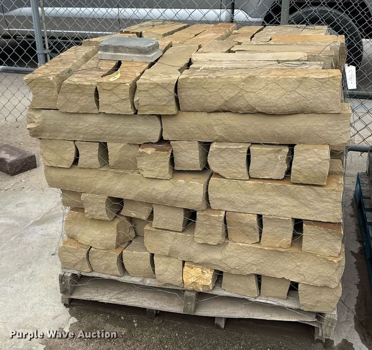 image for item DY8058 Approximately 16 pallets of concrete blocks