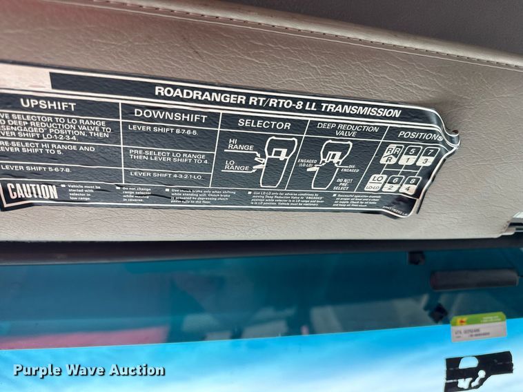 image for item DZ4022 2007 Sterling L9500 crane truck