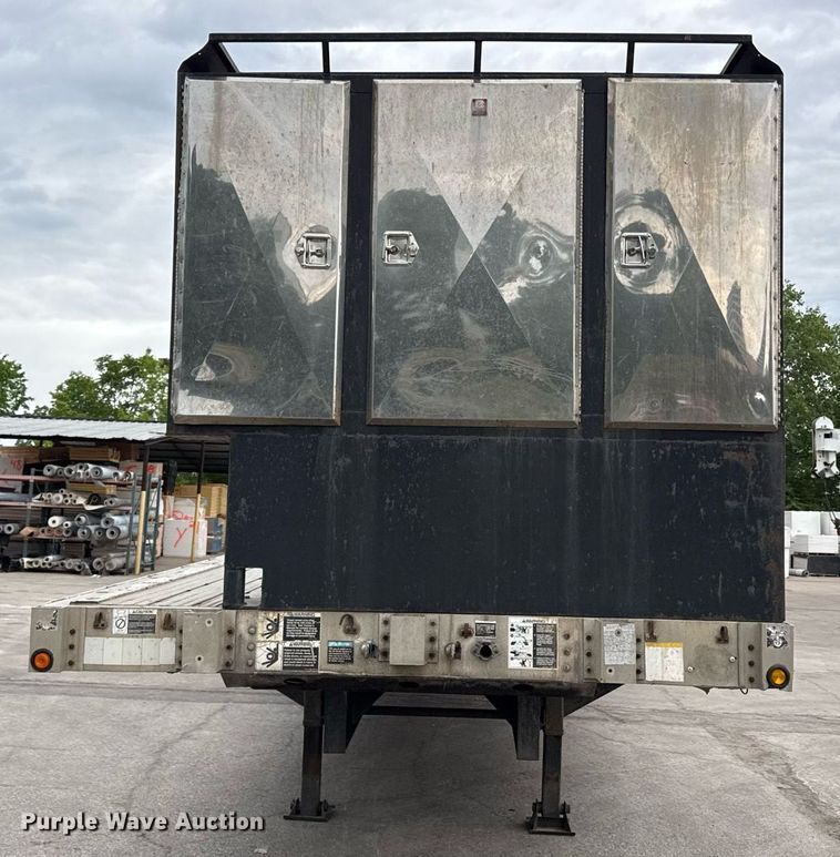 image for item DZ4031 1997 Wilson CF-900 drop deck equipment trailer