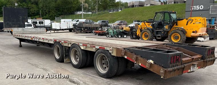 image for item DZ4031 1997 Wilson CF-900 drop deck equipment trailer