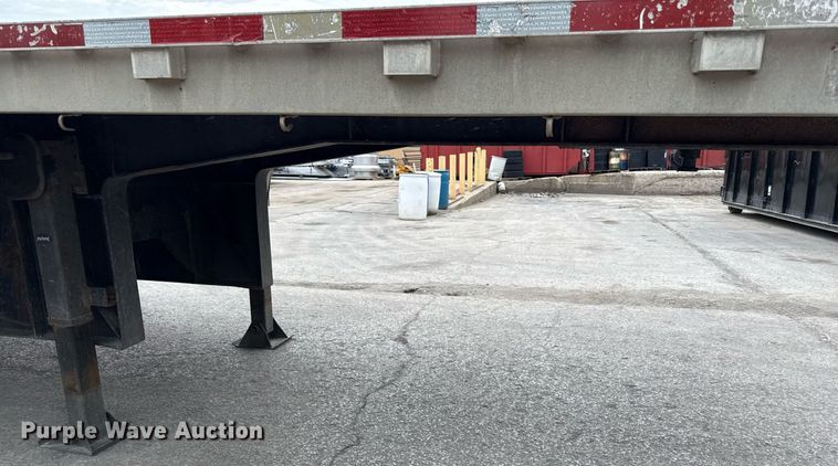 image for item DZ4031 1997 Wilson CF-900 drop deck equipment trailer