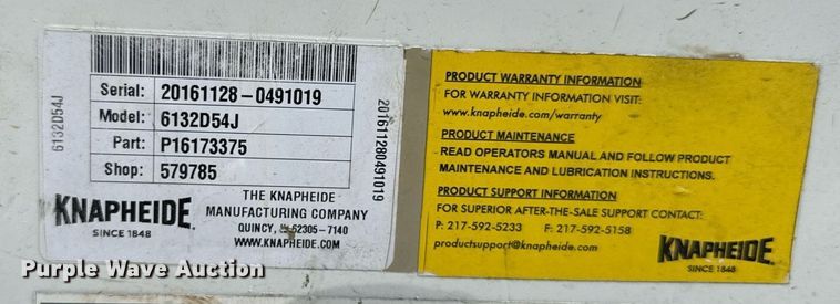 image for item DZ4066 2017 Ford F450 Super Duty Ext. Cab utility / service truck