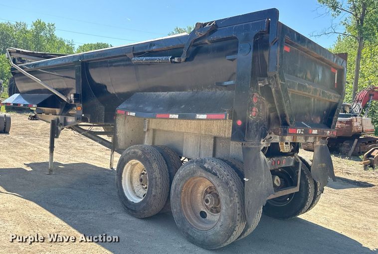 image for item DZ4075 2006 CTS HRD-27 OF end dump trailer