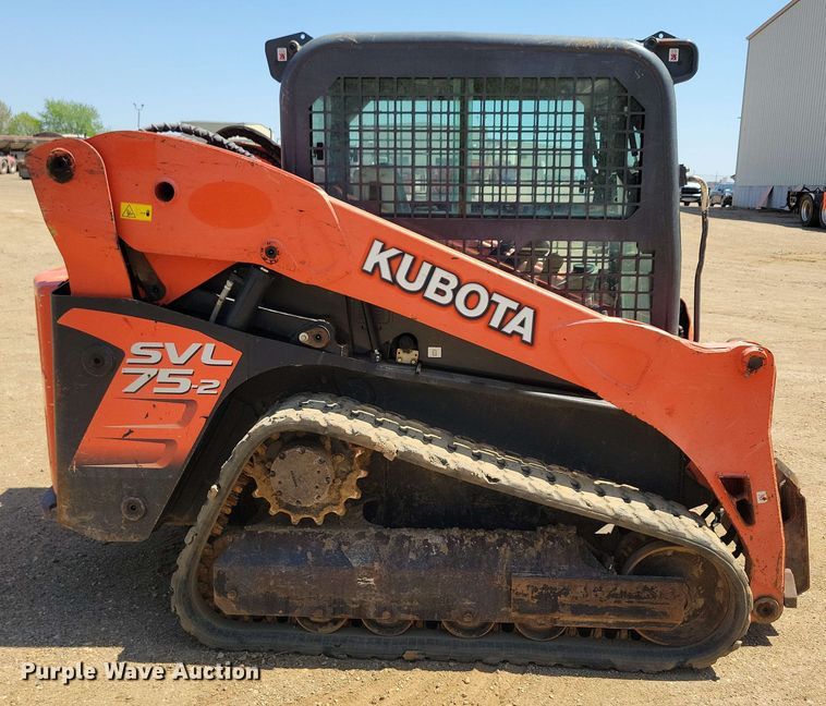 image for item EA2437 2017 Kubota SVL 75-2 tracked skid steer loader