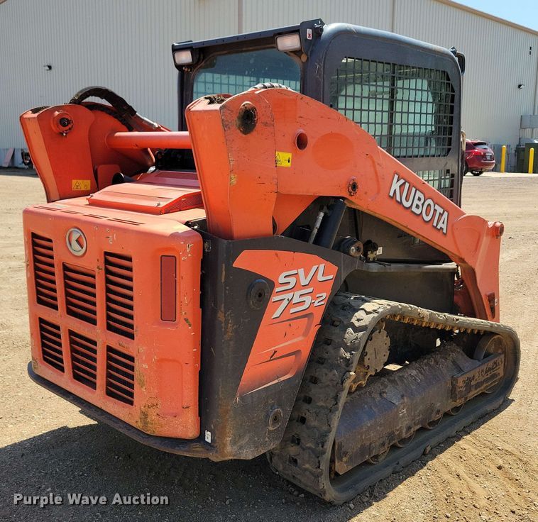 image for item EA2437 2017 Kubota SVL 75-2 tracked skid steer loader