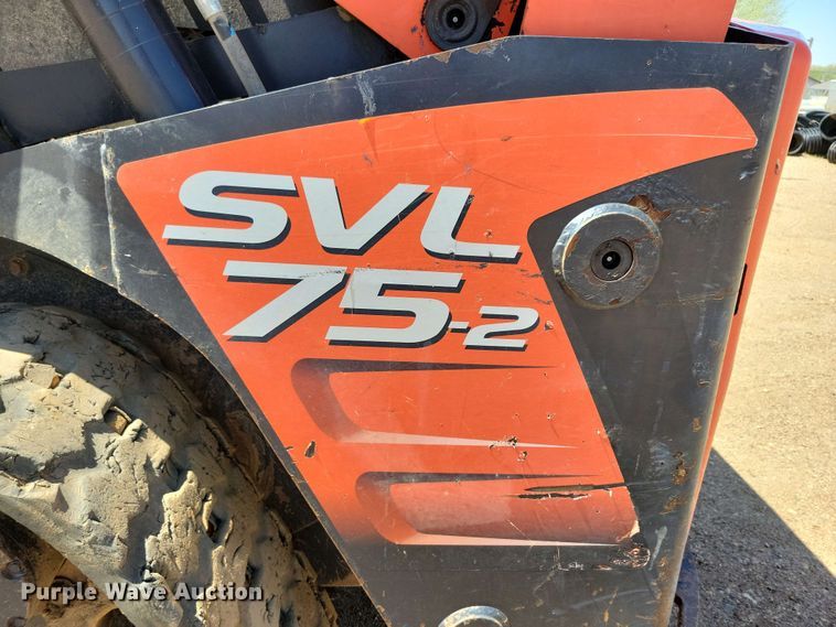 image for item EA2437 2017 Kubota SVL 75-2 tracked skid steer loader