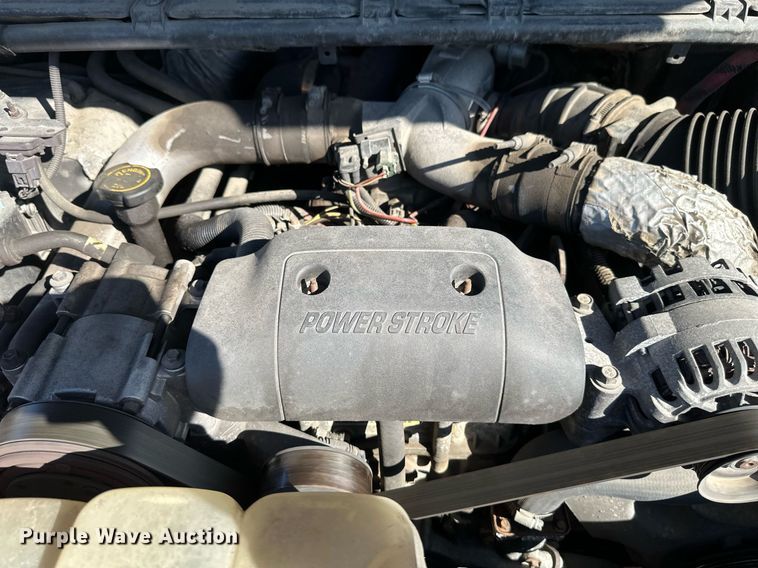 image for item EB2512 2002 Ford F550 Super Duty flatbed truck