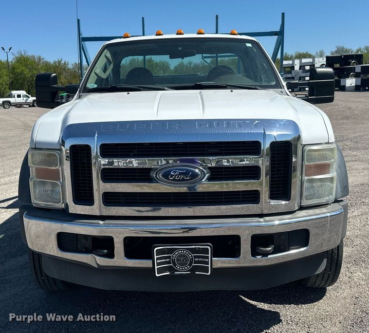 image for item EB2515 2008 Ford F450 Super Duty XL flatbed truck