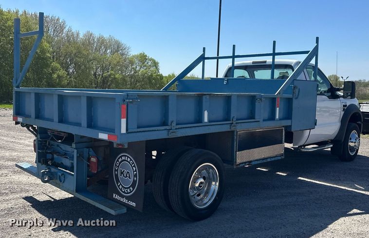 image for item EB2515 2008 Ford F450 Super Duty XL flatbed truck