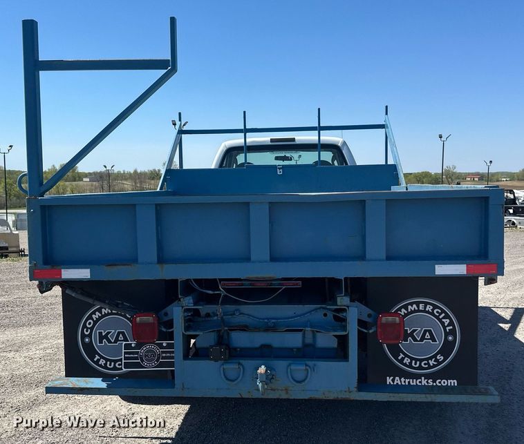 image for item EB2515 2008 Ford F450 Super Duty XL flatbed truck