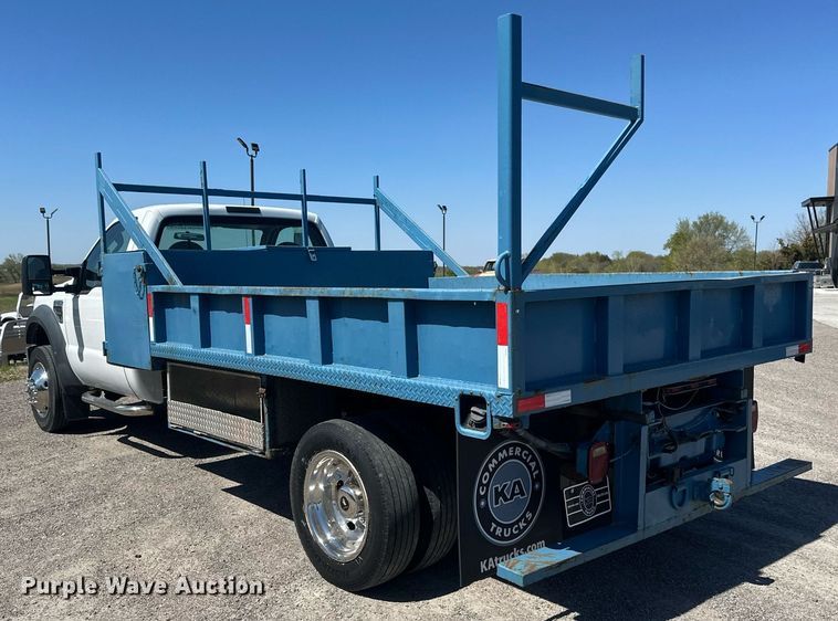 image for item EB2515 2008 Ford F450 Super Duty XL flatbed truck