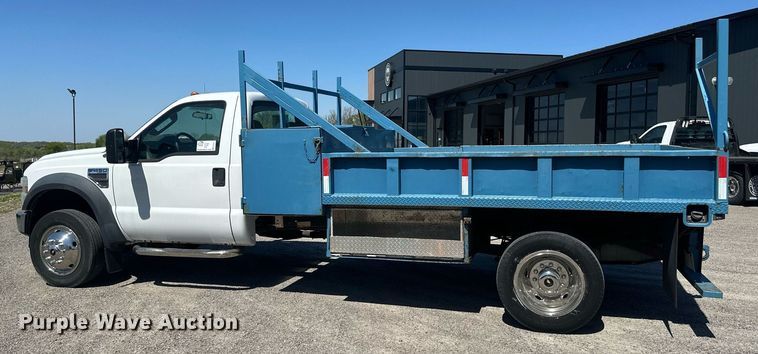 image for item EB2515 2008 Ford F450 Super Duty XL flatbed truck