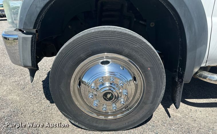 image for item EB2515 2008 Ford F450 Super Duty XL flatbed truck