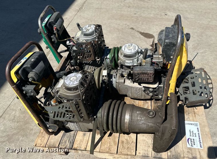image for item EB2517 (3) Wacker WM100 plate compactors