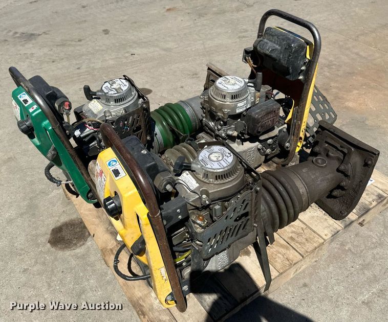 image for item EB2517 (3) Wacker WM100 plate compactors