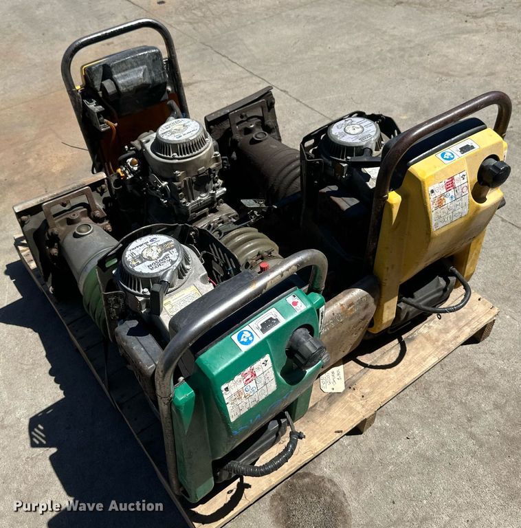 image for item EB2517 (3) Wacker WM100 plate compactors