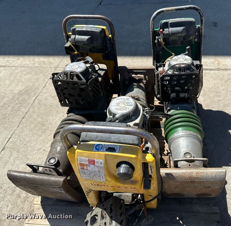 image for item EB2517 (3) Wacker WM100 plate compactors