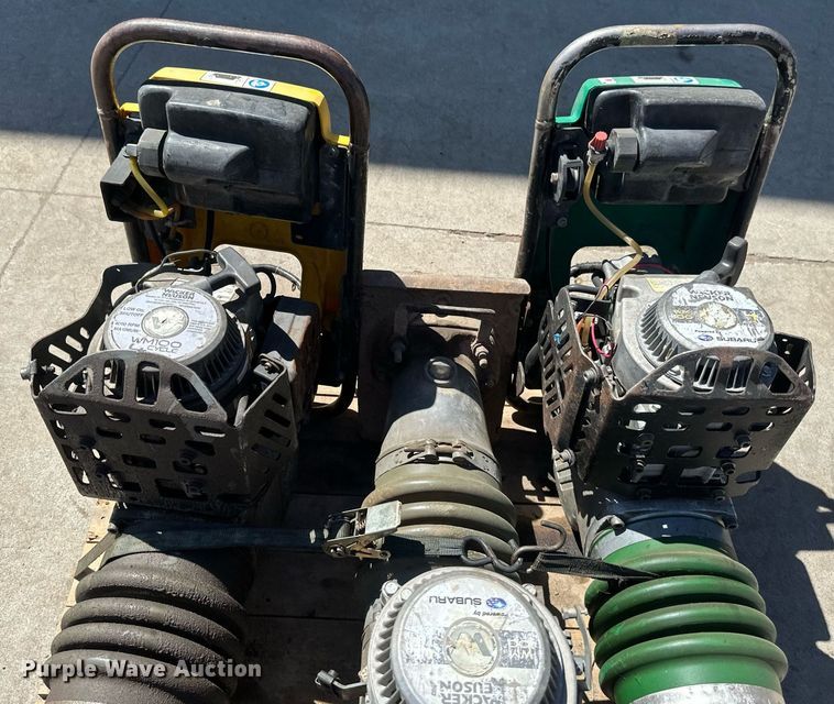 image for item EB2517 (3) Wacker WM100 plate compactors