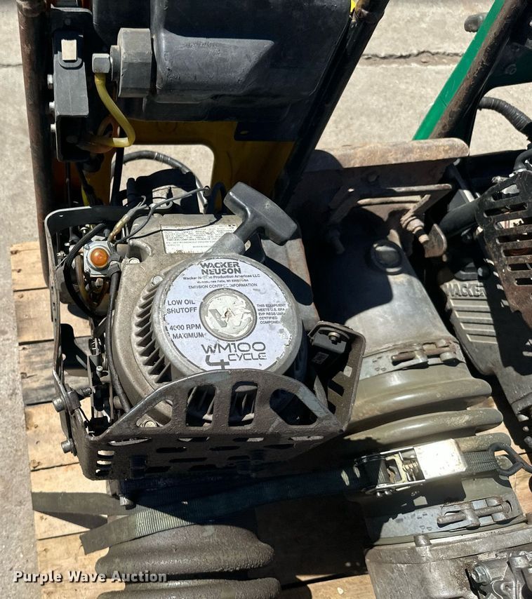 image for item EB2517 (3) Wacker WM100 plate compactors