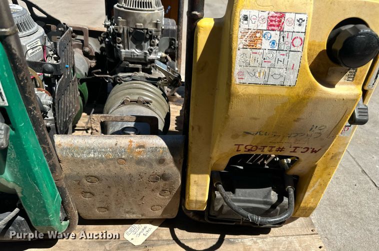 image for item EB2517 (3) Wacker WM100 plate compactors