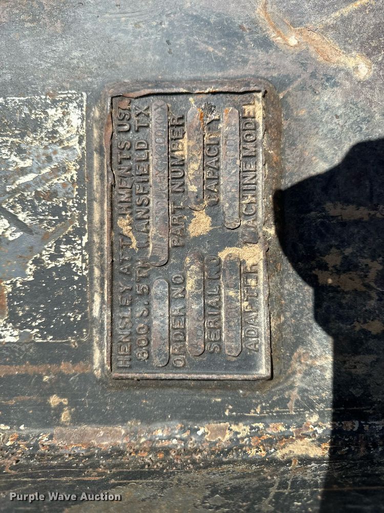 image for item EB2518 Hensley excavator bucket