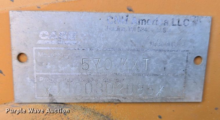 image for item EC0971 2005 Case 570 MXT industrial tractor