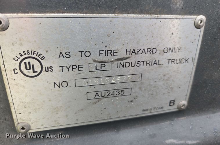 image for item EC1015 2016 Unicarriers CFS40 forklift