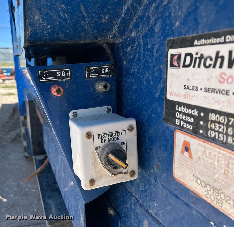 image for item EC1371 2018 American Auger DD110 directional boring unit