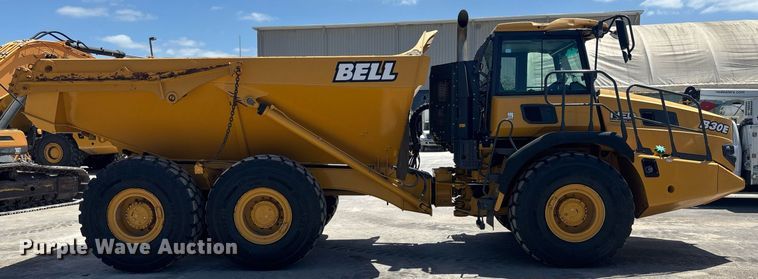 image for item EC3574 2022 Bell B30E articulated haul truck
