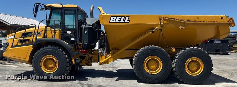 image for item EC3574 2022 Bell B30E articulated haul truck