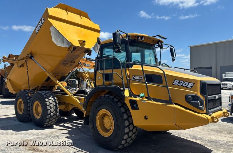image for item EC3574 2022 Bell B30E articulated haul truck
