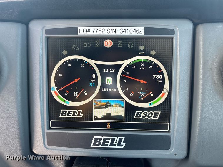 image for item EC3574 2022 Bell B30E articulated haul truck