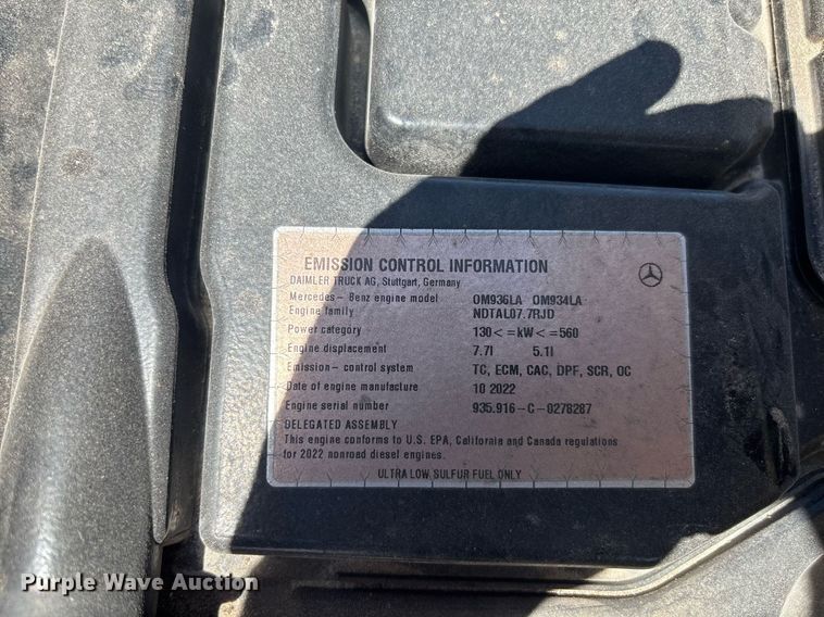 image for item EC3574 2022 Bell B30E articulated haul truck