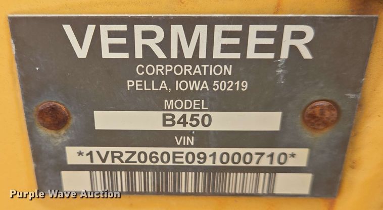 image for item EC4227 2006 Vermeer RT450 trencher
