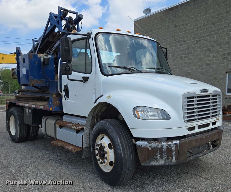 image for item EC4230 2013 Freightliner M2  combination pressure digger/ post driver truck