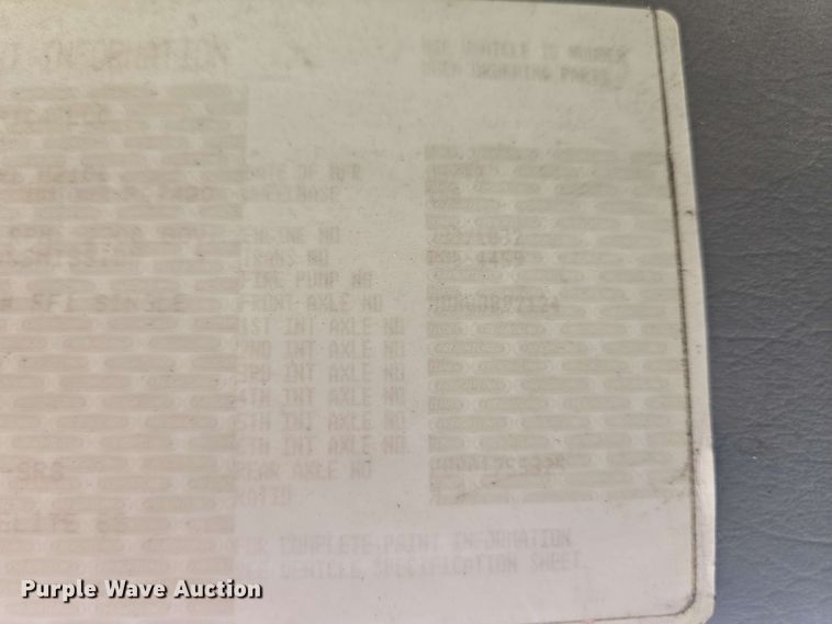 image for item EC4230 2013 Freightliner M2  combination pressure digger/ post driver truck