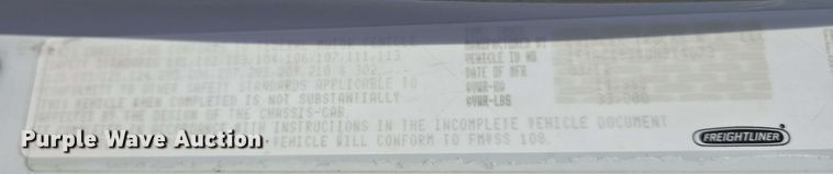 image for item EC4230 2013 Freightliner M2  combination pressure digger/ post driver truck