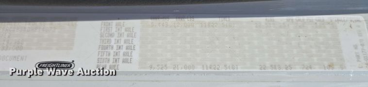 image for item EC4230 2013 Freightliner M2  combination pressure digger/ post driver truck