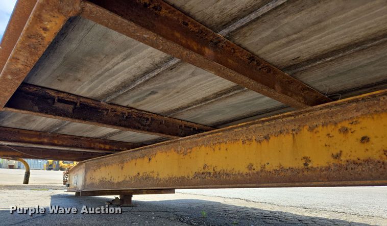 image for item EC4232 2011 Durcholz flatbed trailer