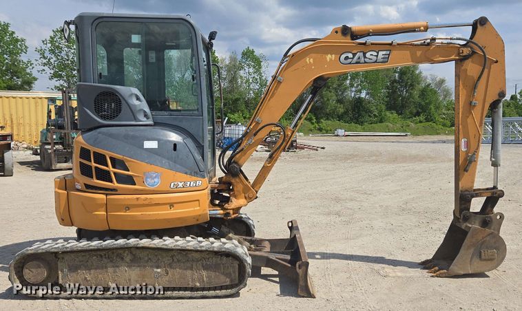 image for item EC4237 2013 Case CX36B mini excavator