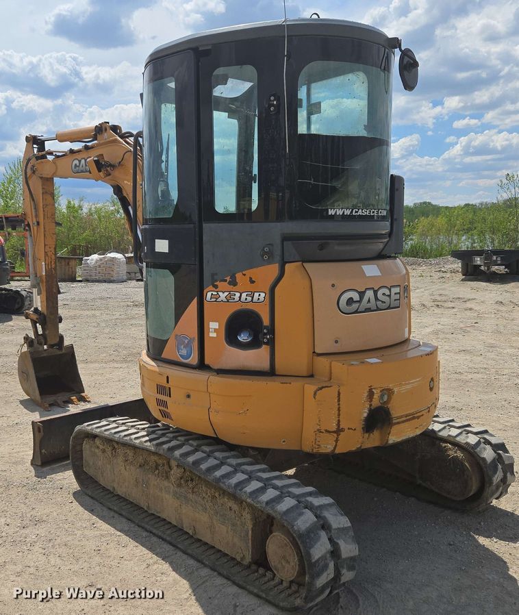 image for item EC4237 2013 Case CX36B mini excavator