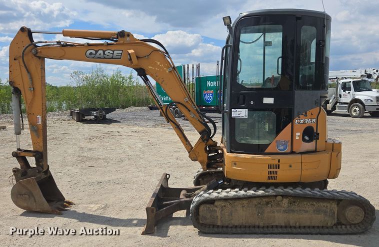 image for item EC4237 2013 Case CX36B mini excavator