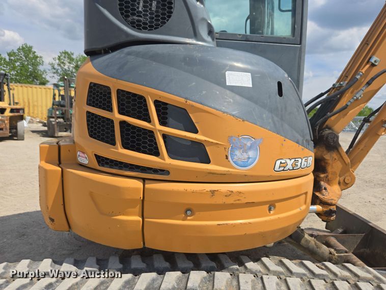 image for item EC4237 2013 Case CX36B mini excavator