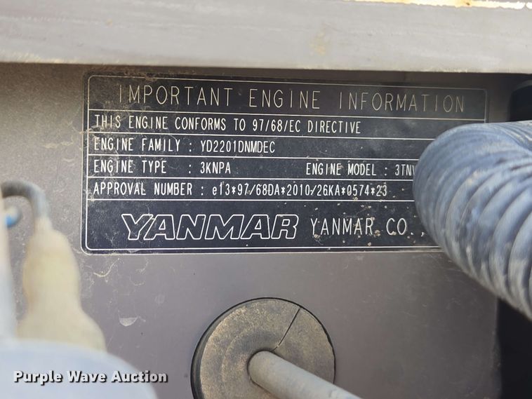 image for item EC4237 2013 Case CX36B mini excavator