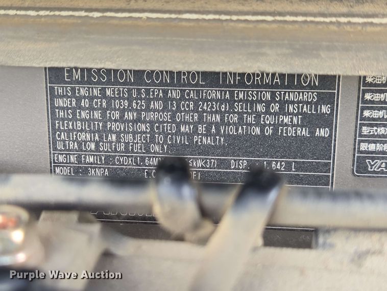 image for item EC4237 2013 Case CX36B mini excavator